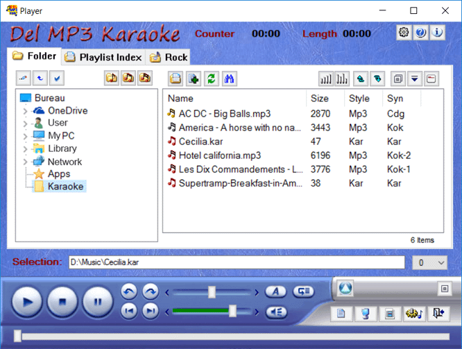 Index Of Karaoke Software